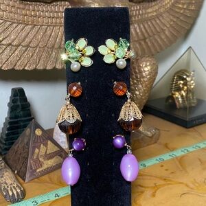 Vintage clip Earrings